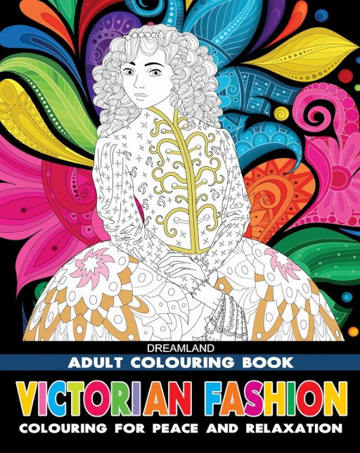 Victorian Fashion Colouring Book for Adults